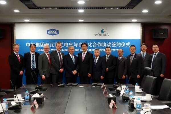 Wspólna działalność Wärtsilä i China State Shipbuilding Corporation